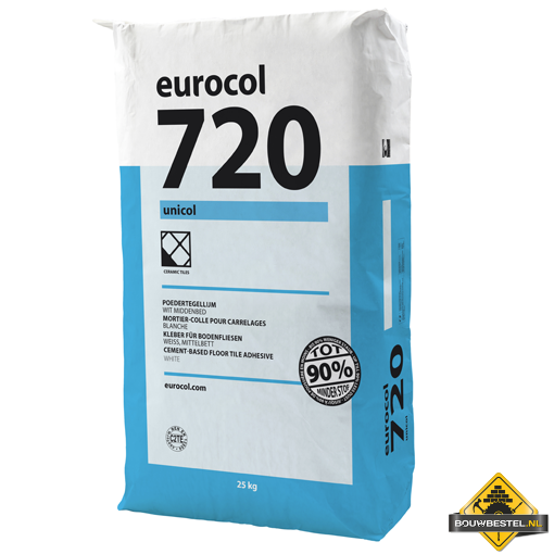 Eurocol 720 Unicol Tegellijm (25kg) (HELAAS NIET MEER LVERBAAR)