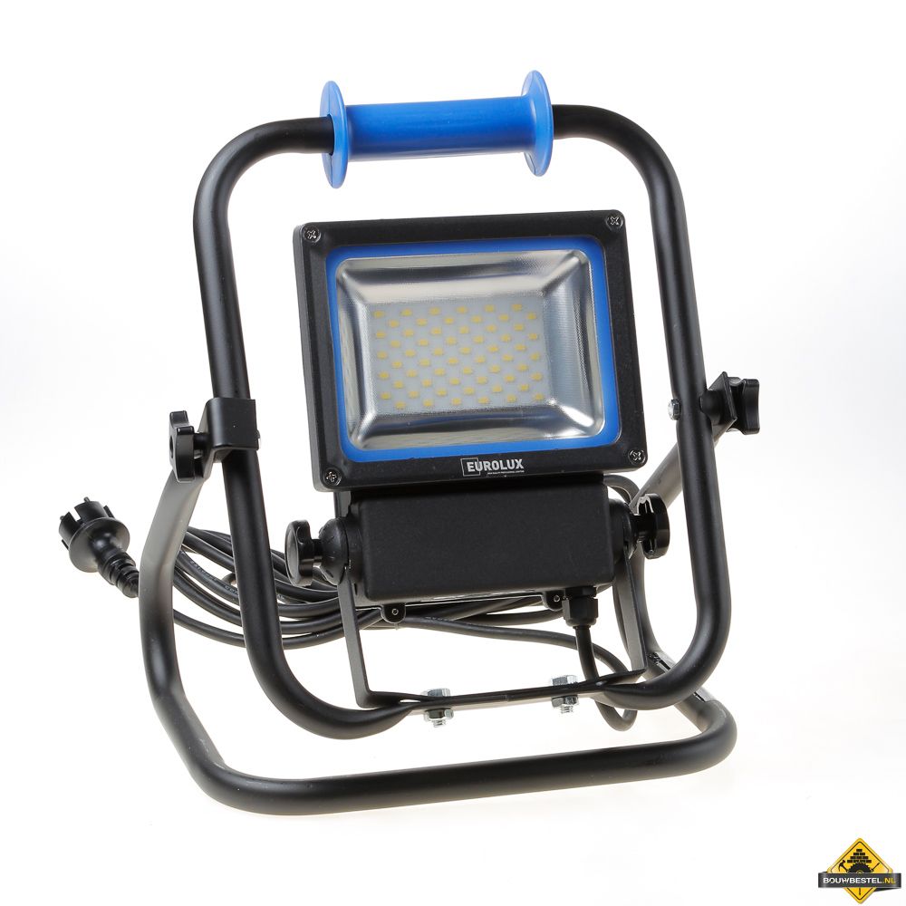 Eurolux Bouwlamp LED 30W 4000lm Klasse II Verstelbare standaard