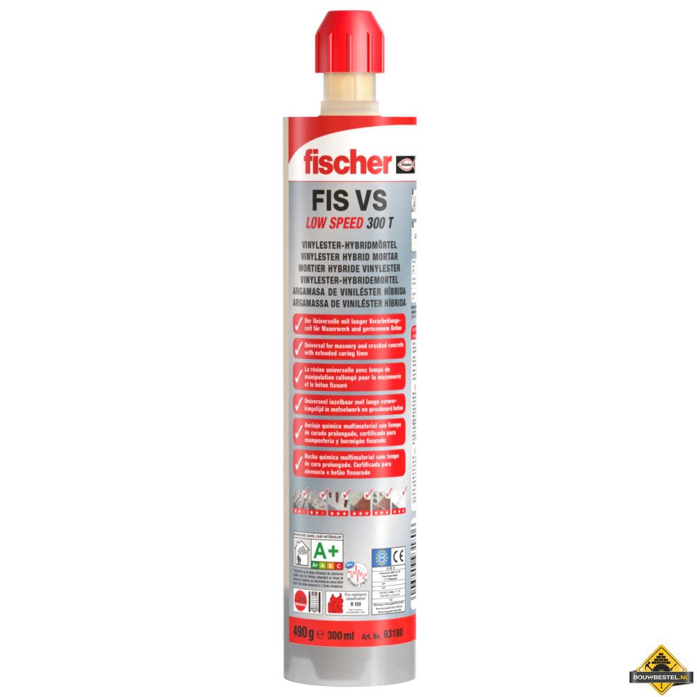 Fischer Injectiemortel FIS VS 300 T | Per stuk