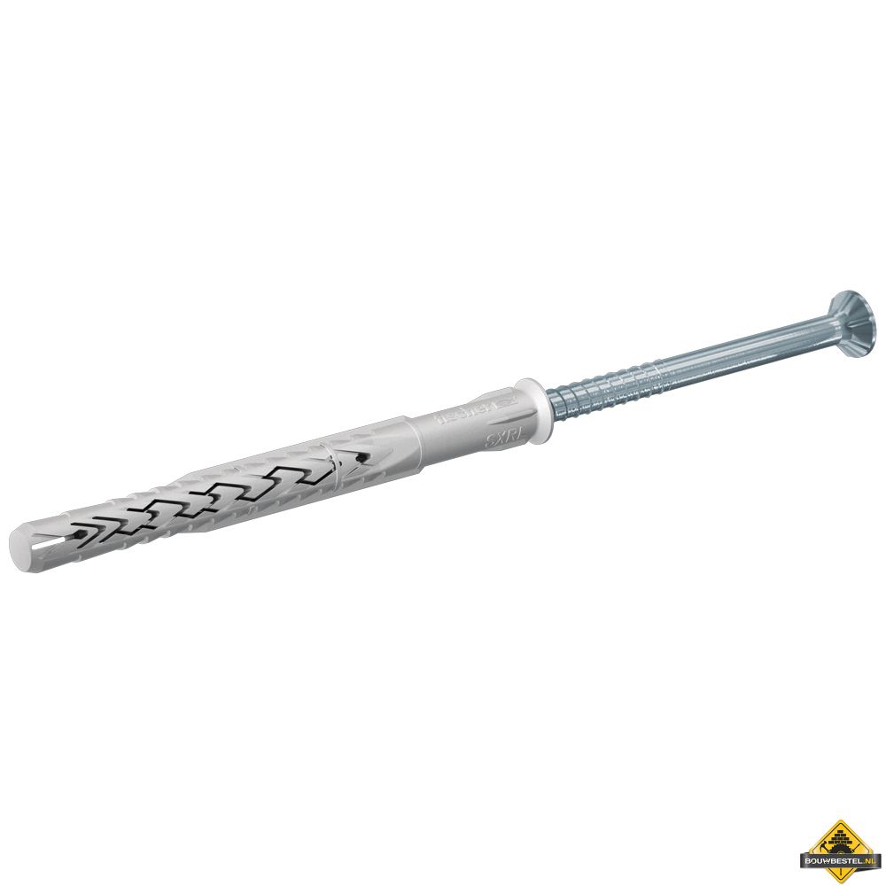 Fischer Kozijnplug / Constructieplug | 10x120 mm | 10 stuks | SXRL T elektrolytisch verzinkt (UITVERKOOP, OP = OP)