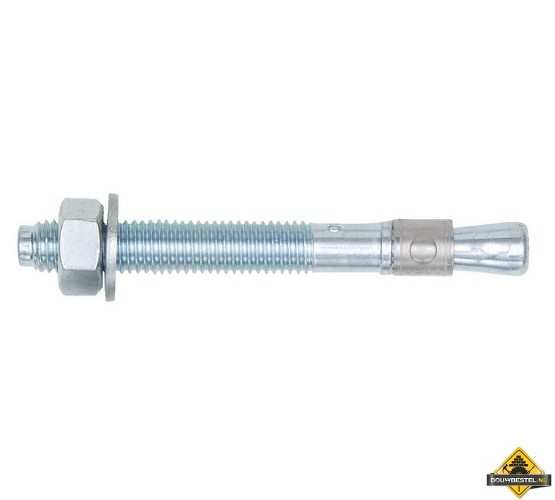 Fixanker M12X125 Verzinkt - per stuk