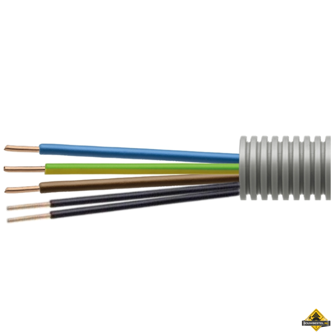 Flexbuis 16mm 3G2,5 + 2x1,5 100m