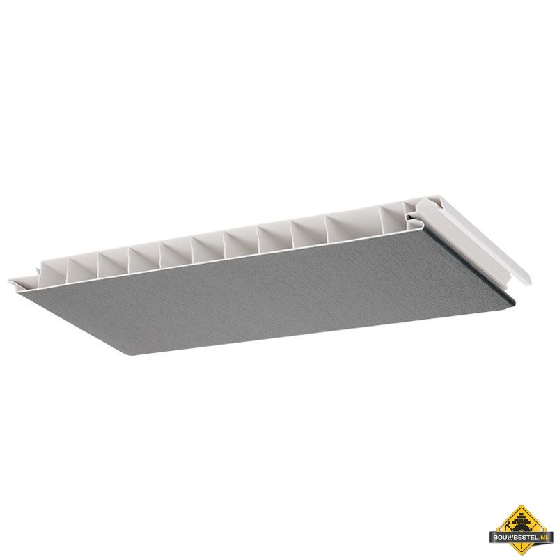 Florence buitenplafond paneel 250x16,5mm 600 cm Antraciet (Renolit)