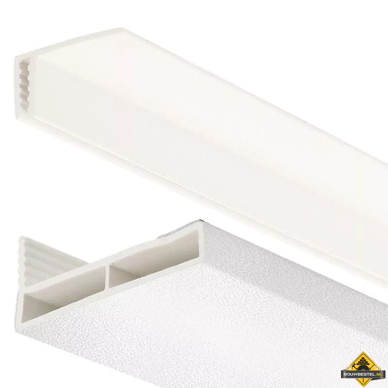 Florence plafondplint 35x6mm 2-delig Stuco