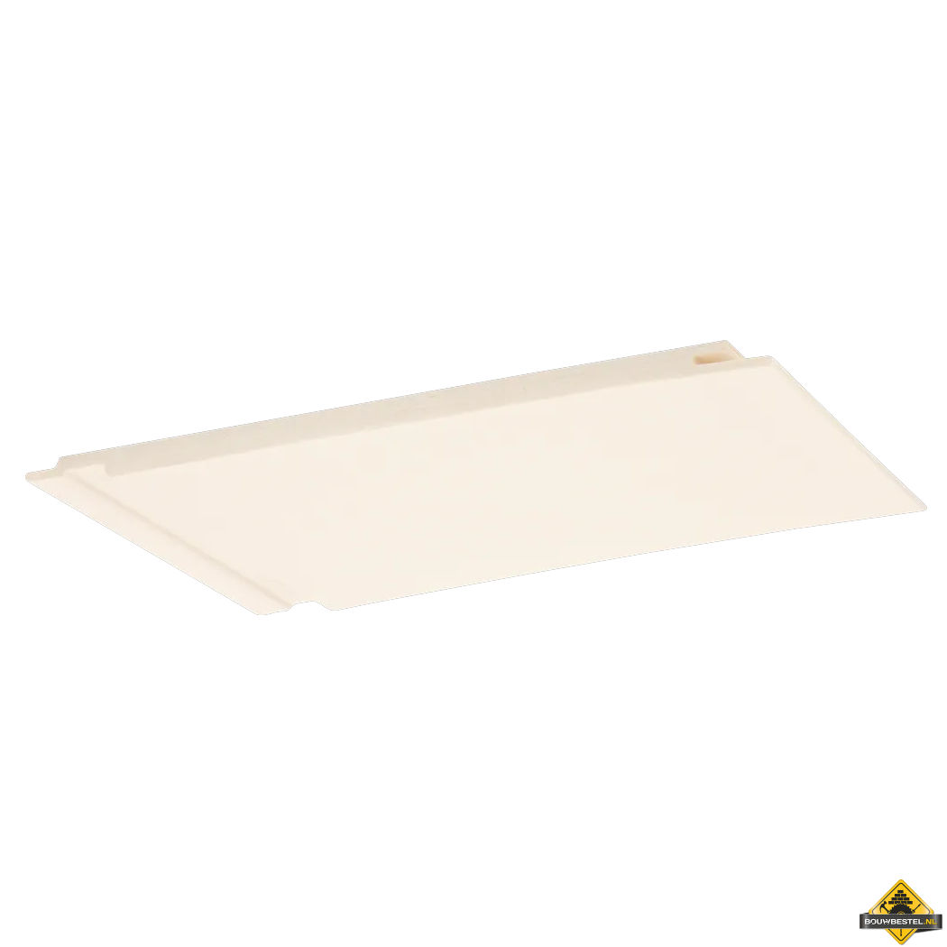 Foodcare paneel massief 200x8mm Verkeerswit 600 cm