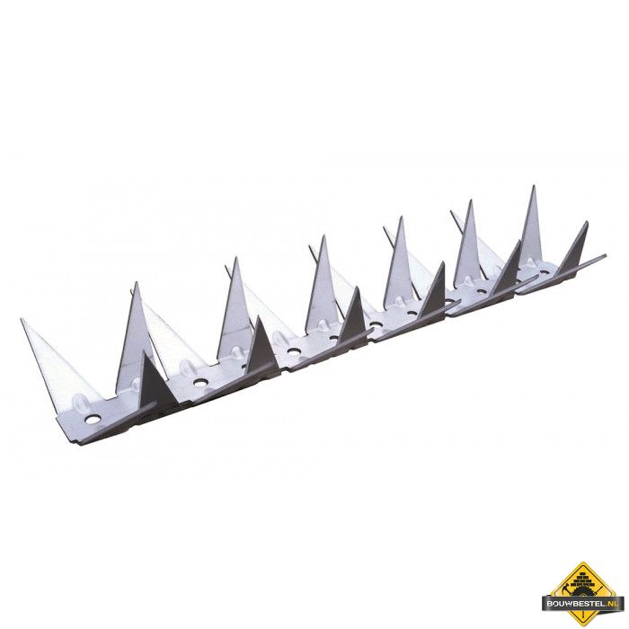 GB Anti-klimstrip 1000x2x46xmm RVS