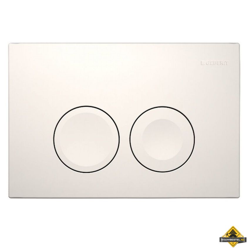 Geberit Delta-21 Drukplaat Wit