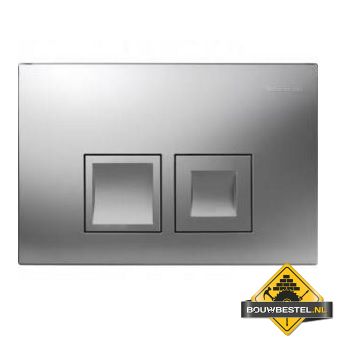 Geberit Delta-50 Drukplaat Mat-chroom
