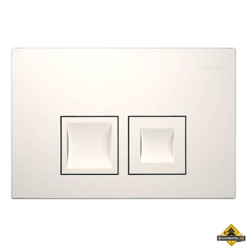 Geberit Delta-50 Drukplaat wit