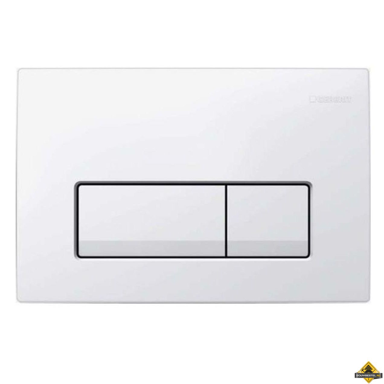 Geberit Delta-51 drukplaat wit