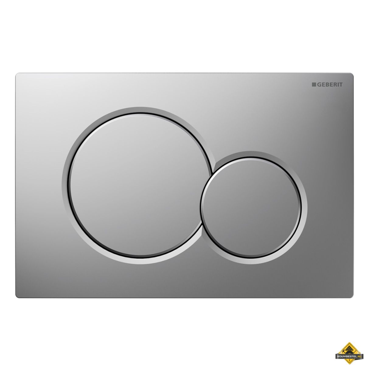 Geberit Sigma-01 drukplaat mat-chroom