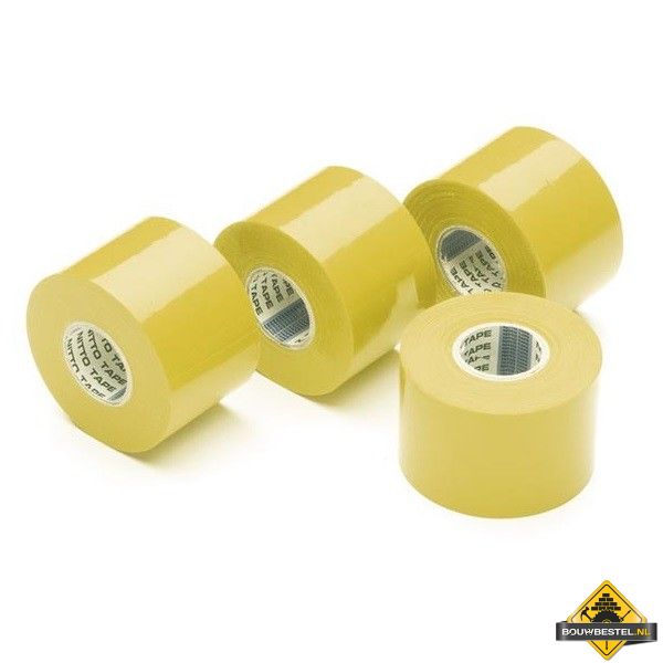 Gele isolatietape - 50 mm x 20 m