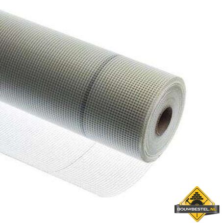 Gitex Wapeningsgaas Stucwerk (glasvezelwapening) 25 cm x 100 meter voor buiten en binnen