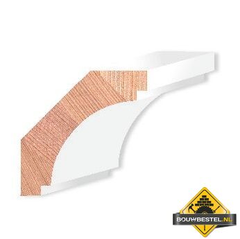 Western Red Cedar Hardhout gootlijst gegrond 32x100x4600