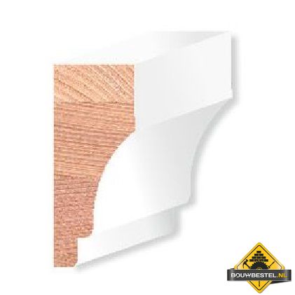 Gootlijst Western Red Cedar Hardhout Gegrond
