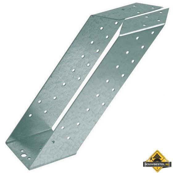 Gordinglas 71X196mm Sendzimir verzinkt - per stuk