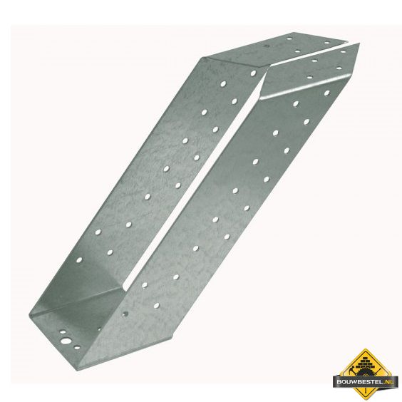 Gordinglas 75x200mm Roestvaststaal - 10 stuks