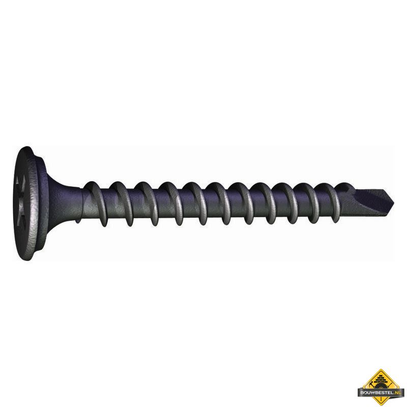 Grabber Snelbouwschroef 3.5x25 met boorpunt - 1.000 stuks