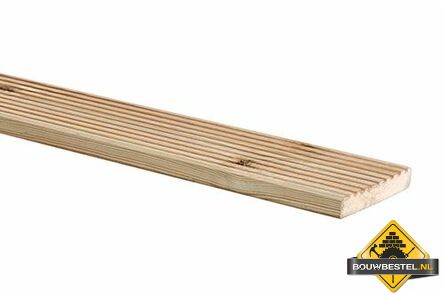 Grenen vlonderplank 28 x 145 mm 400 cm PEFC
