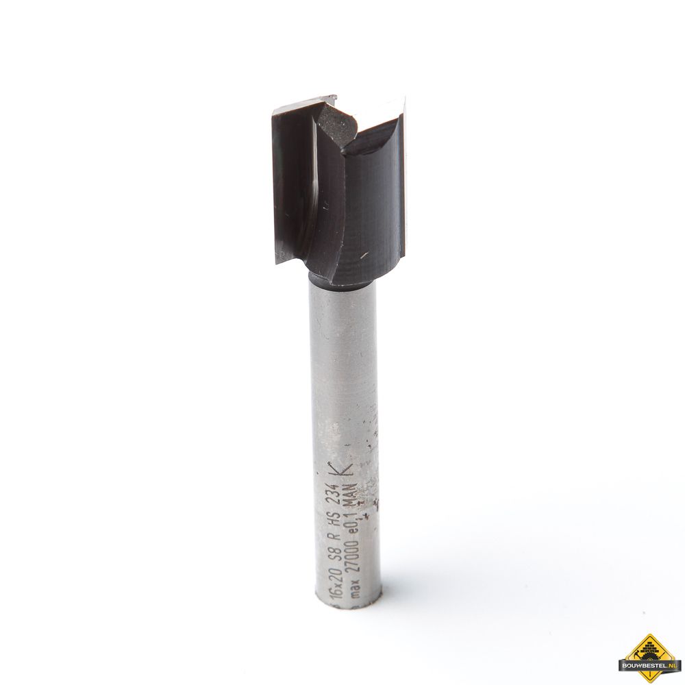 Groeffrees HSS A08 20x16mm Schacht 8mm