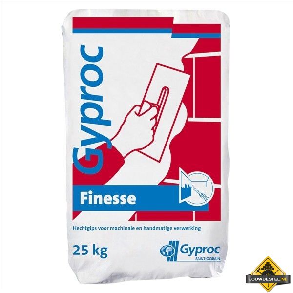 Gyproc Finesse Hechtgips zak 25kg