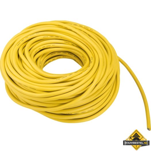 Per ring H07RN-F Eca (Neopreen) 5 G 1,5 mm2 geel | 50 meter