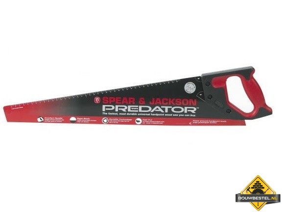 Handzaag SPEAR & JACKSON "Predator" 560 mm HP met Softgreep (universeel) 8PPI