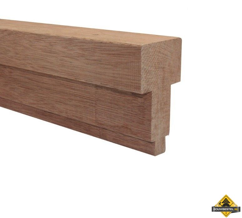 Meranti kozijnprofiel bb 70%pefc 67x114x3050 (3.05 meter)