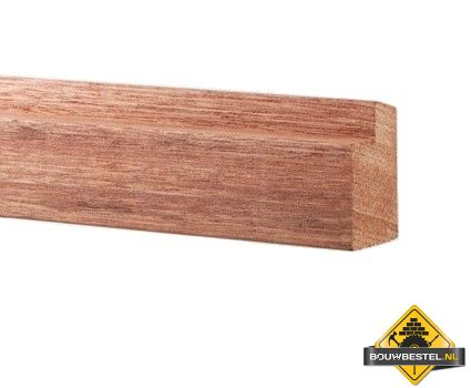 Hardhout raamprofiel rp1 100%pefc 40x67x3050 (3.05 meter)