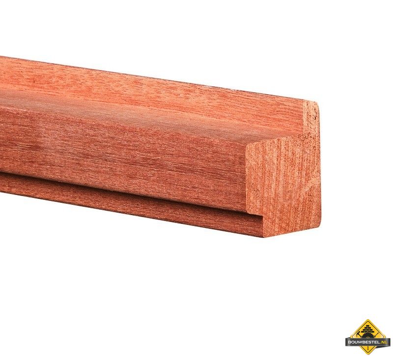 Hardhout raamprofiel rp3 100%pefc 54x67x3050 (3.05 meter)