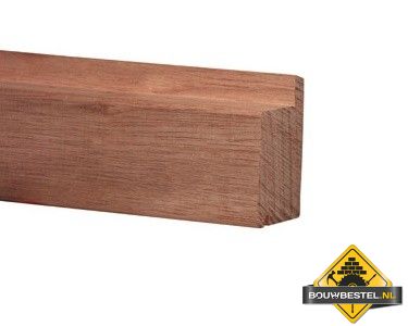 Hardhout raamprofiel rp4 100%pefc 54x80x3050 (3.05 meter)