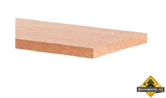 Hardhout geschaafd PEFC 19x140 mm 400 cm