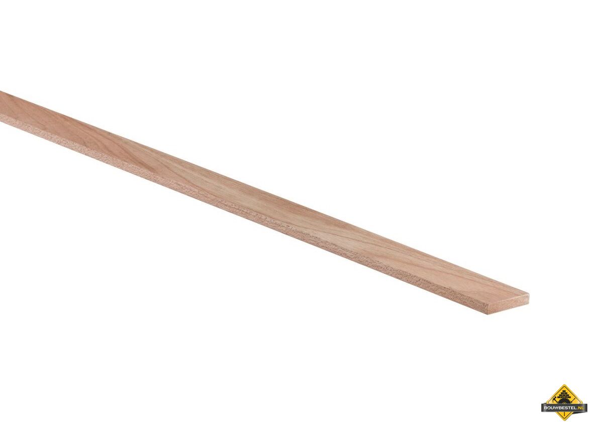 Hardhout geschaafd PEFC 9x68 mm 275 cm