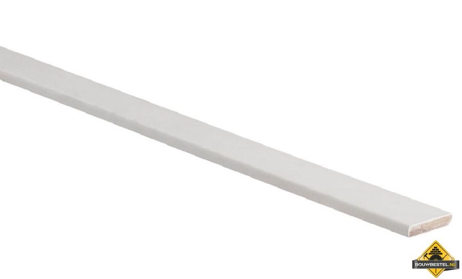 Hardhout plint gegrond pl1 lvl FSC 9x45 mm 490 cm
