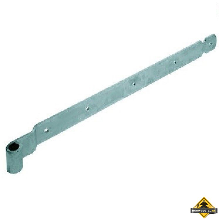 Heng Voor Vlakwerk 1200mm 9x9 gat 45X6 Verzinkt - per stuk