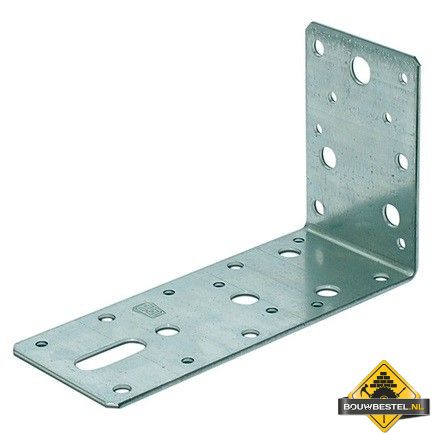 Hoekanker 150X90 60X2.5 115x2 Sendzimir verzinkt - per stuk
