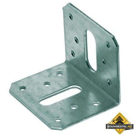 Hoekanker 50X50 58X2.5 115x2 Sendzimir verzinkt - per stuk