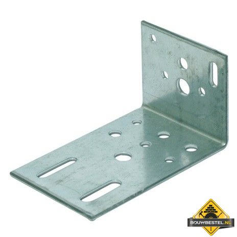 Hoekanker 50X90 57X2.5 115x2 Sendzimir verzinkt - per stuk