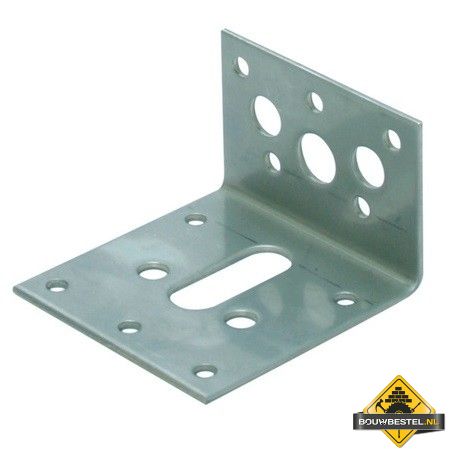 Hoekanker / Hoekijzer 40X60mm 60X2mm RVS A2 - per stuk