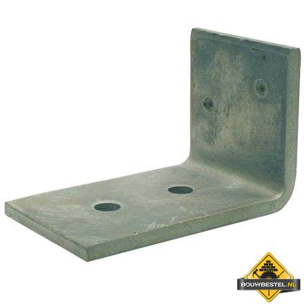 Hoekanker Zwaar 100X150mm 100X10mm Thermisch Verzinkt (Type 65) - per stuk