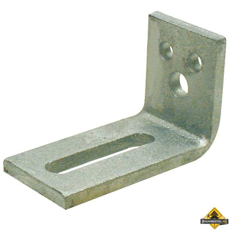 Hoekanker Zwaar Type 9 60X100mm 50X8mm Thermisch Verzinkt - per stuk