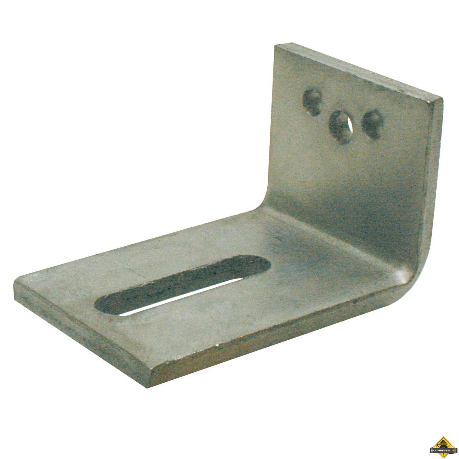 Hoekanker Zwaar 70X120mm 80X10mm (Gat: 70x17) Thermisch Verzinkt (Type 58) - per stuk
