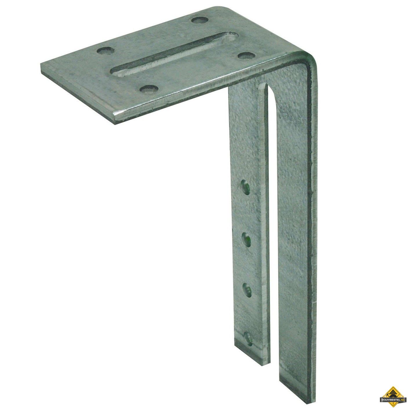 Hoekanker Zwaar Type C 95x180mm 60X6 115x2 Sendzimir Verzinkt - per stuk