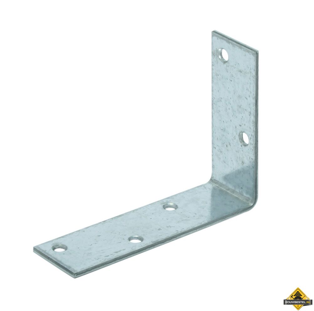 Versterkingshoek verzinkt 100x75x30 mm