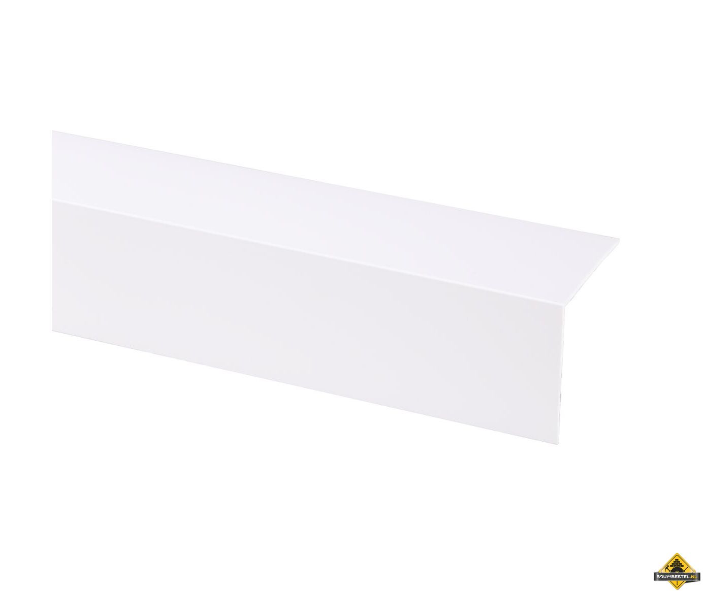 Kunststof hoekprofiel wit 50 x 50 mm 260 cm