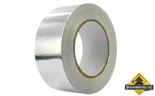 Aluminium tape rol van 50 meter 50mm breed 30mu