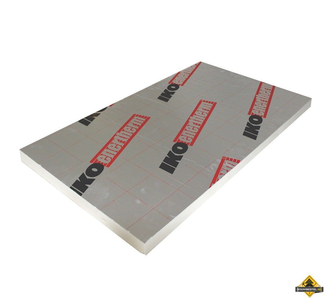 IKO Enertherm PIR Alu 1.2x0.6m 80mm dik - ISDE meldcode KA18189