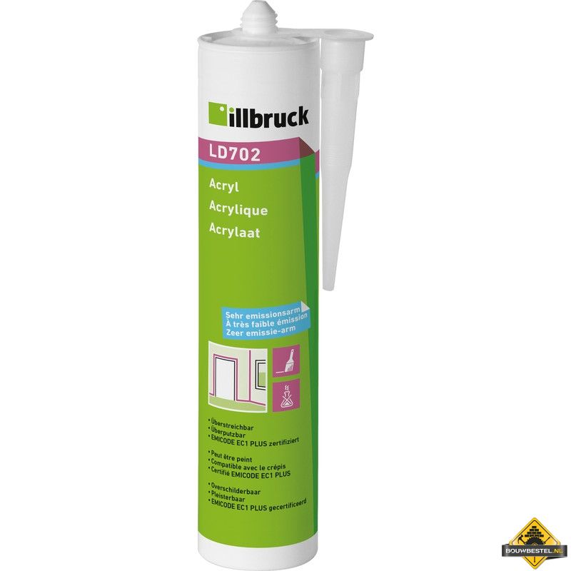 Illbruck LD702 Acrylaatkit Wit 310ml