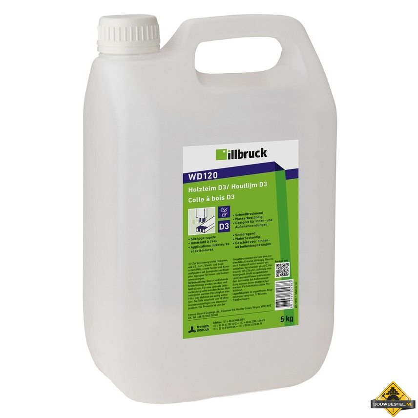 Illbruck WD120 Houtlijm D3 5KG