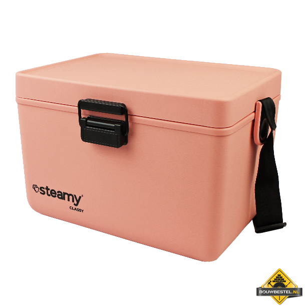 Steamy Classy 12 liter Koelbox Salmon Pink